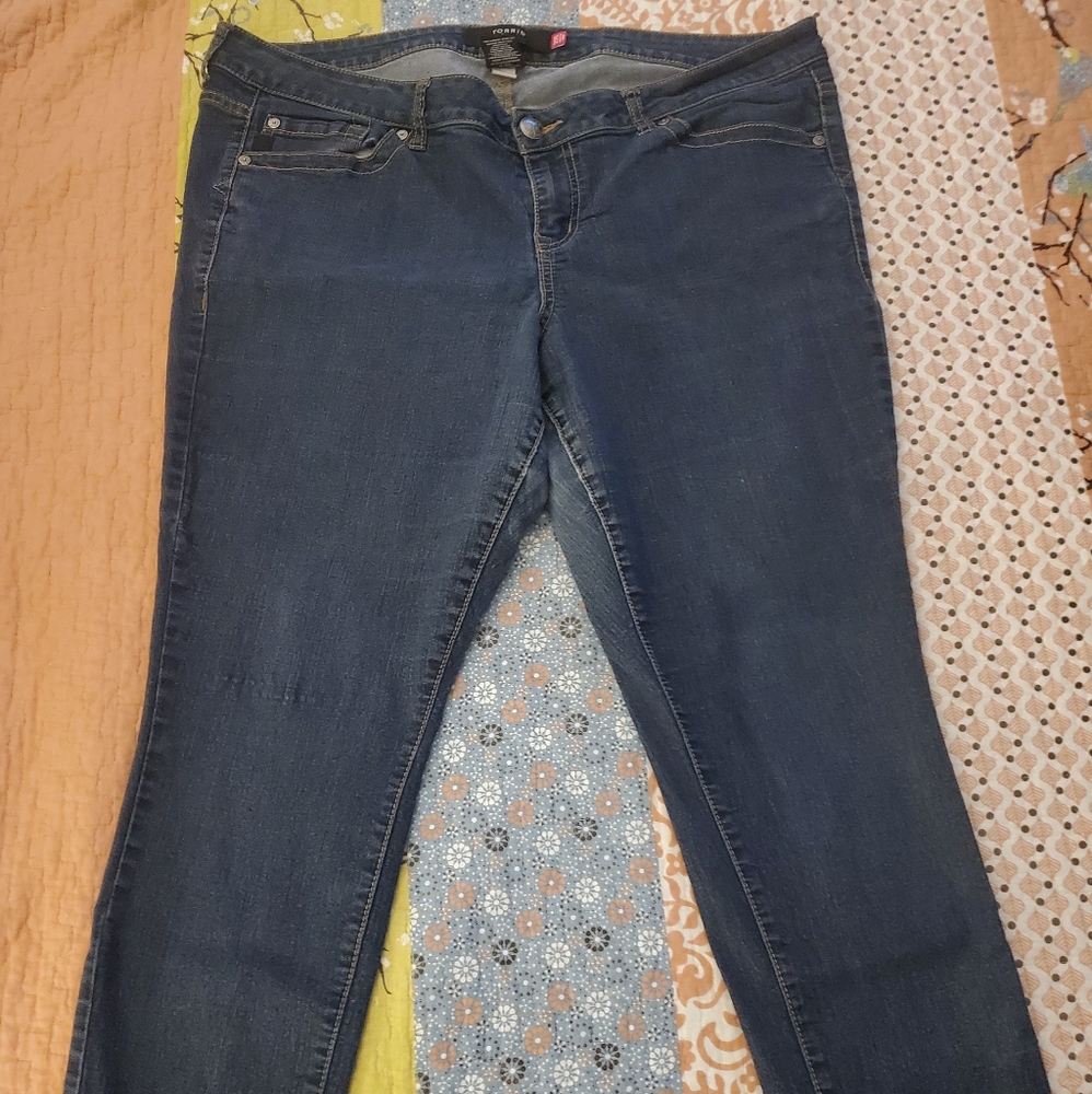 Torrid size 22S skinny jeans. Great used condition